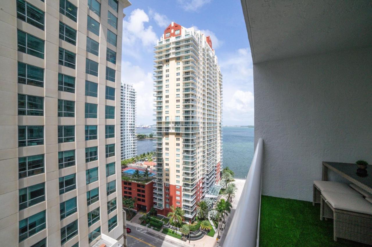 High Rise Brickell Modern Studio Miami Extérieur photo