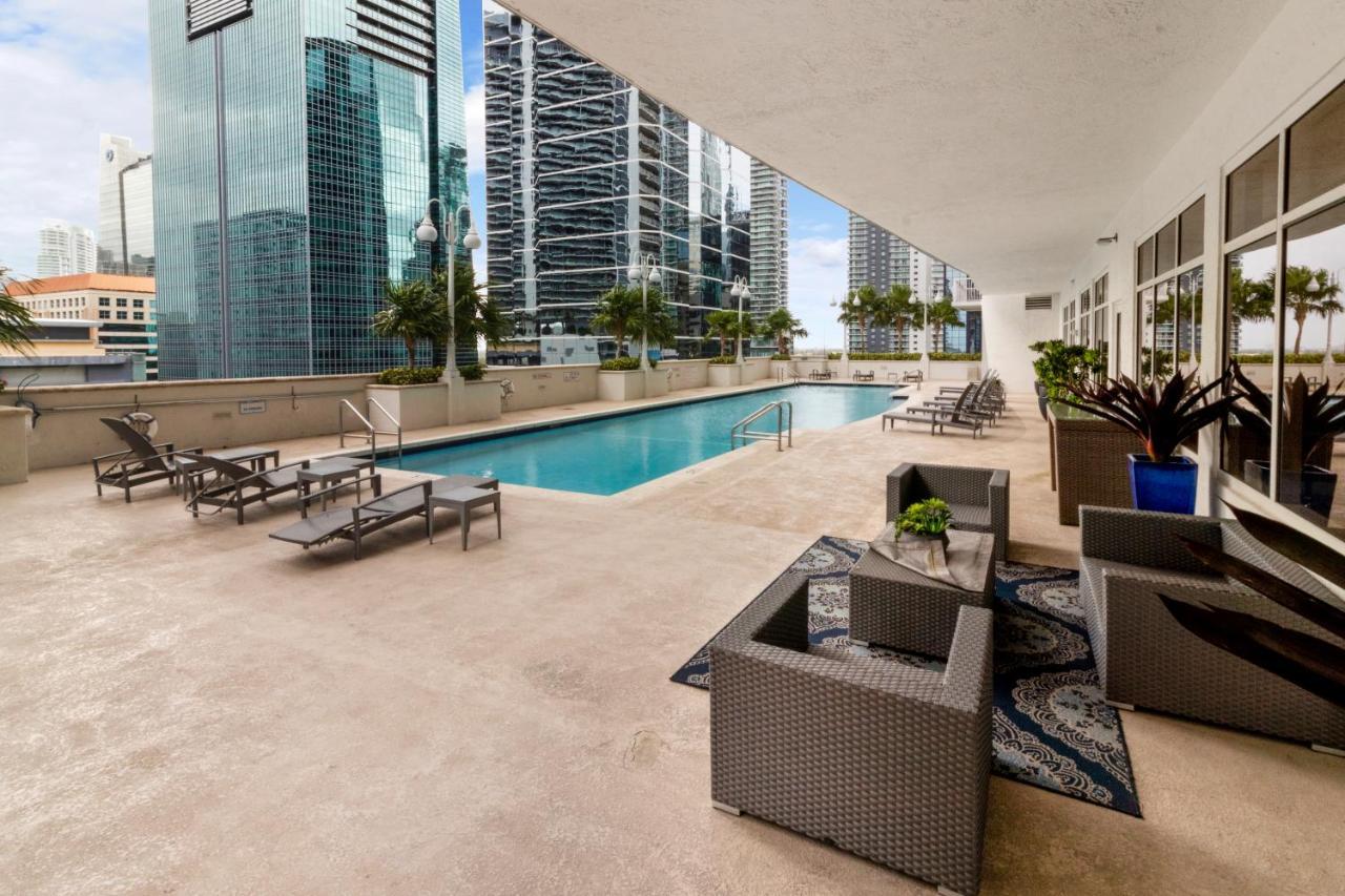 High Rise Brickell Modern Studio Miami Extérieur photo